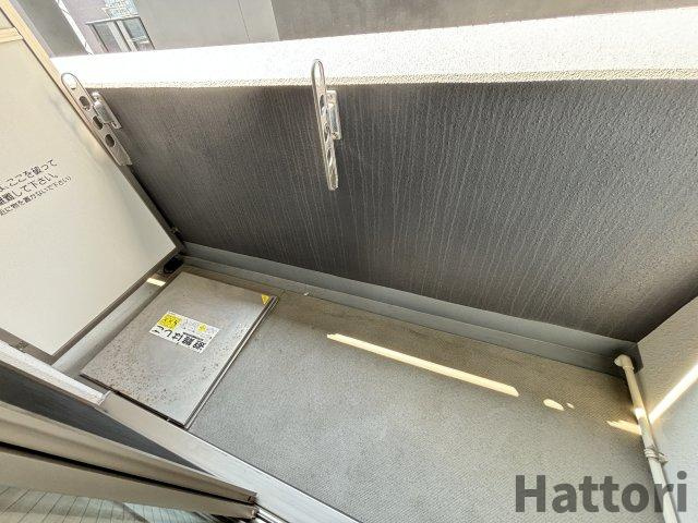 SERENiTE北浜のバルコニー