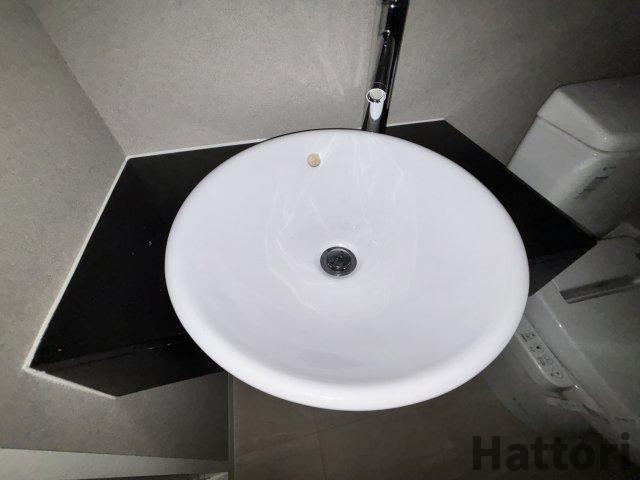 SERENiTE北浜の洗面所