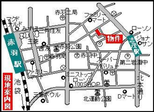 フレグランスの地図