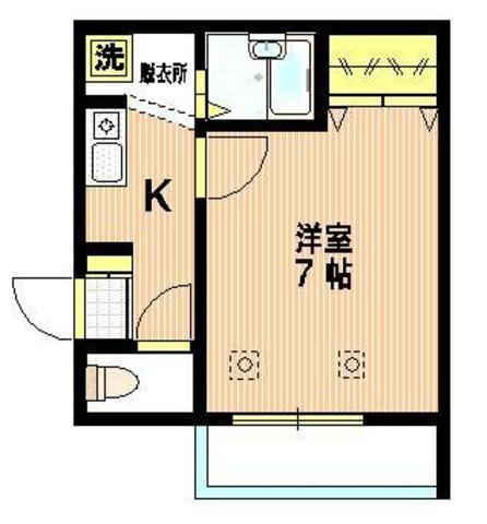 フレグランスの間取り