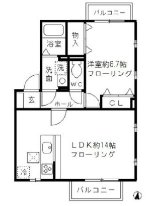 夢路オネストの間取り