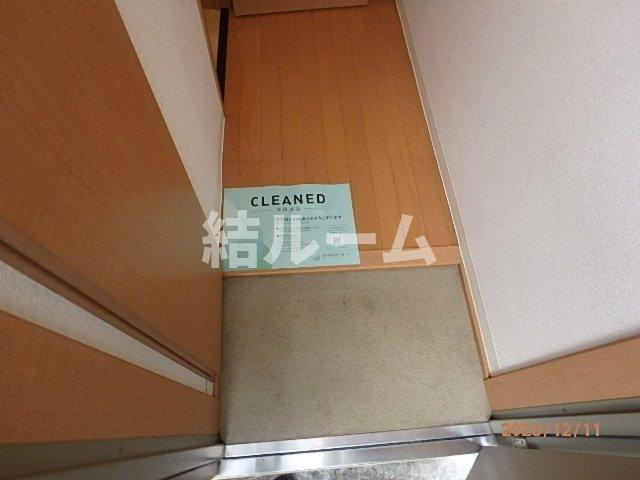 板橋区宮本町のアパートの玄関