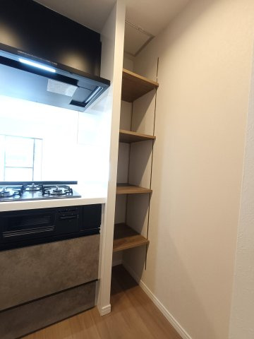 ウッドパーク吉川きよみ野Ｃ棟のキッチン|使いやすいキッチンです