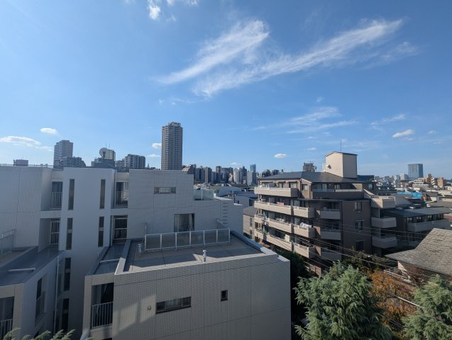 牛込中央マンションの展望