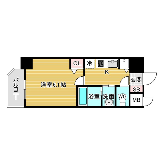 LiveCasa本町の間取り