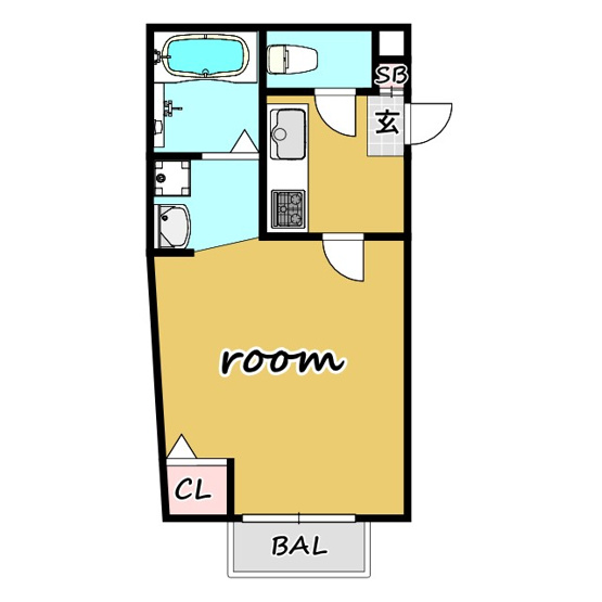 【間取り】 | アズリア岩槻 | ★ネット無料★オートロック★浴室乾燥★宅配BOX★エアコン★