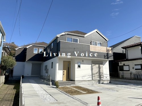 【外観】 | 【仲介手数料０円】藤沢市善行1期　新築一戸建て　全3棟 | 全体　藤沢市善行1期　新築一戸建て　全3棟