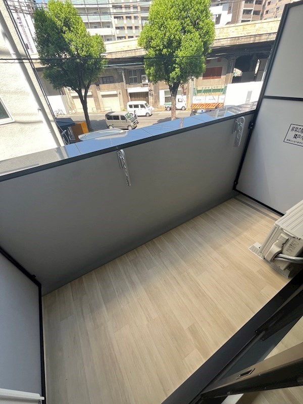 ワールドアイ神戸ハーバーランドⅡのバルコニー