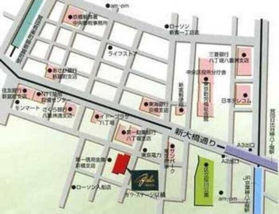 【地図】 | ガラ・ステージ京橋