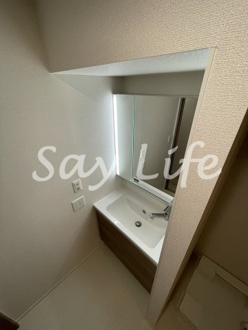 アイビー俊徳道の洗面所