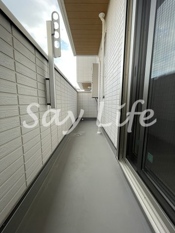 アイビー俊徳道のバルコニー