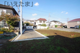 【前面道路含む現地写真】 | 【仲介手数料無料！！】府中市若松町4丁目　売地（全3区画）C区画　3980万円