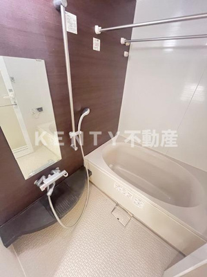 【浴室】 | ベルファース目黒 | 落ち着いた空間のお風呂です