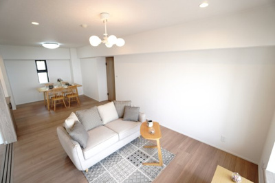 【居間・リビング】 | 【上質リノベ】井口台パークヒルズ弐番館 | 室内（2025年5月12日9：00頃）撮影