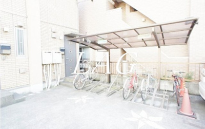 【その他共用部分】 | グリーンハイム | 駐輪場です。