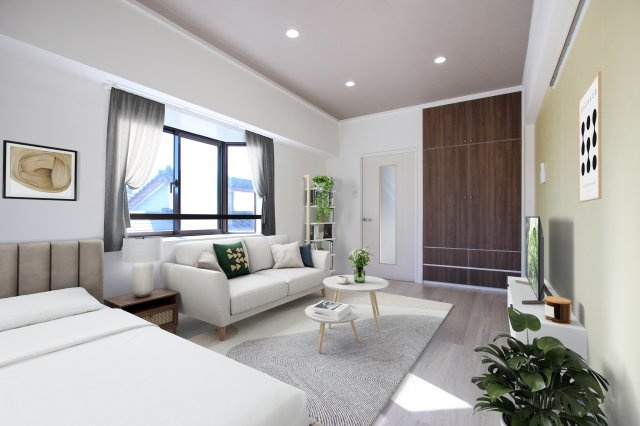 ジョイフル薊野の居間・リビング