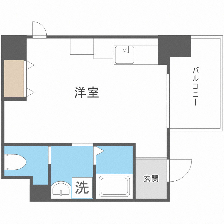 プレシア松崎の間取り