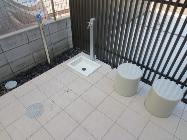 グランテラス六町のその他共用部分|☆ペット足洗い場☆