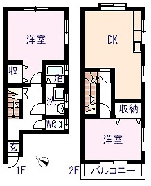 【間取り】 | 加守町4丁目戸建