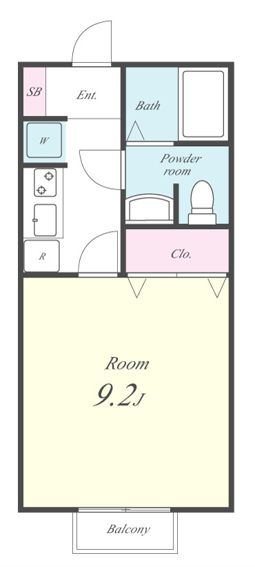 ワイズコートの間取り