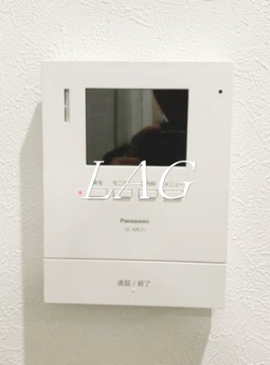 【セキュリティ】 | ソルナクレイシア荏原町 | モニター付きインターホンです。