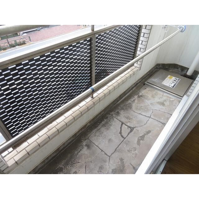 ダイヤモンドレジデンス白河のバルコニー