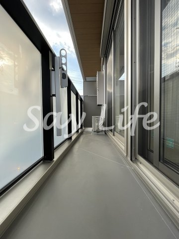 アイビー俊徳道のバルコニー