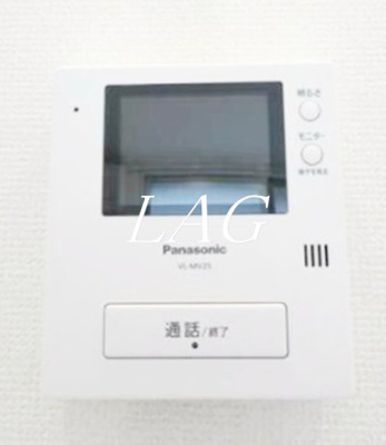 【セキュリティ】 | リバージュ池上 | モニター付きインターホンです。