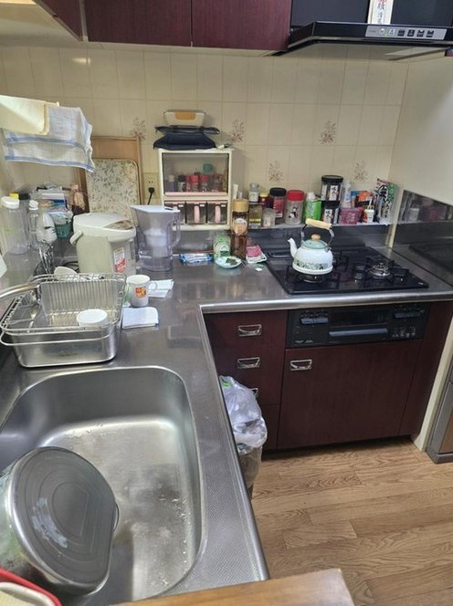 ファミ－ルハイツ城東Ｂ棟　4階のキッチン