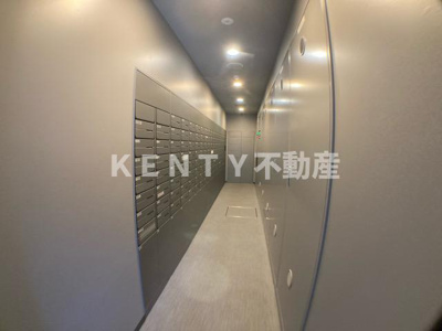 【ロビー】 | ザ・パークハビオ荏原中延駅前 | 落ち着いたロビーです