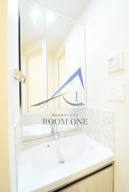 ステージファースト八王子Ⅱの洗面所|洗面台です。