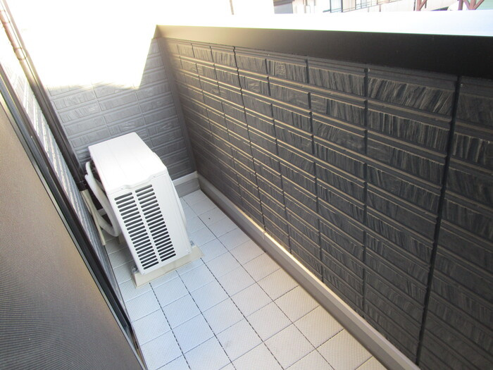 大野町2丁目戸建貸家のバルコニー