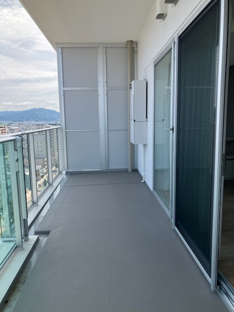 ザ・ハウス豊橋WEST　1403号室のバルコニー