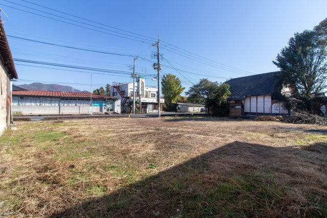 足利市小俣町の売地の外観