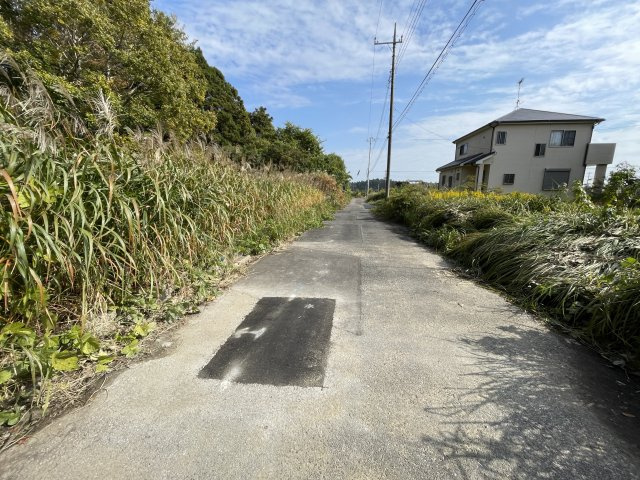 茂原市千町957-20中古戸建の前面道路含む現地写真