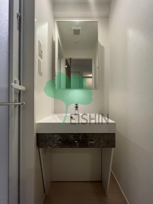 【洗面所】 | エンクレストALIVE白金(エンクレストアライブ白金) | シンプルで使いやすい洗面台です！