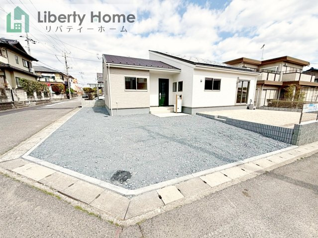 第2石岡市茨城　新築戸建の駐車場