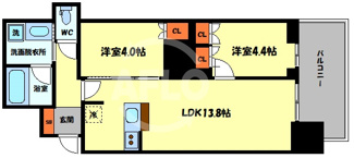 【間取り】 | RJR堺筋本町タワー　開平小学校区 | RJR堺筋本町タワー　間取り