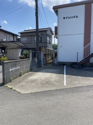 ラインハイムの駐車場