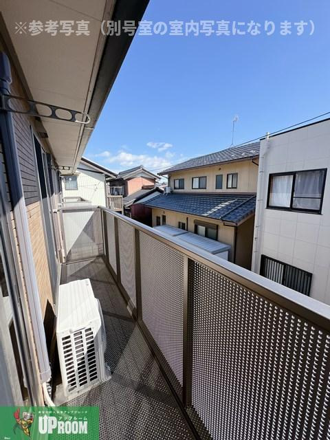 ジュヴィエ弐番館のバルコニー