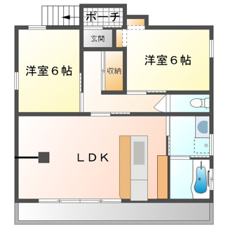 【間取り】 | ハイツ才ノ後