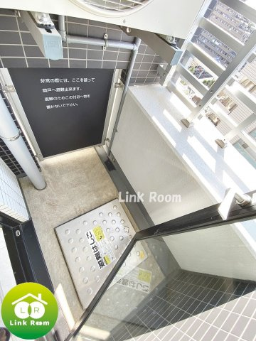 スカイコート江東住吉のバルコニー