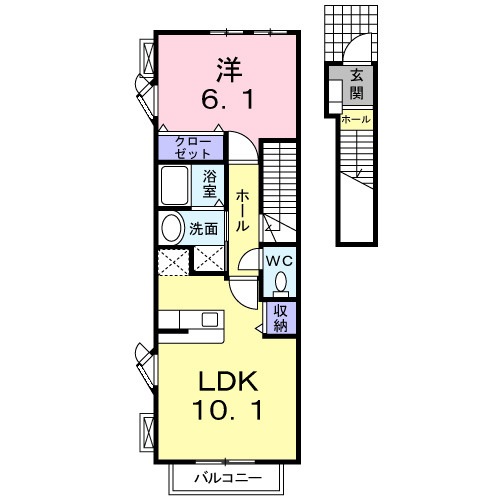 ハーベスト　スクエア壱番館の間取り|※間取りが現況と異なる場合は現況を優先します※