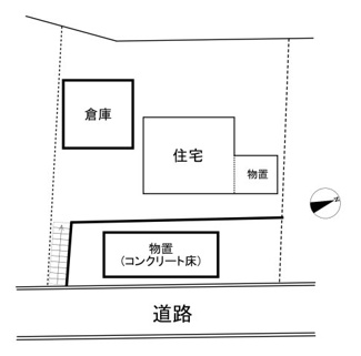 【区画図】 | 大津市和邇北浜1035-1　中古戸建