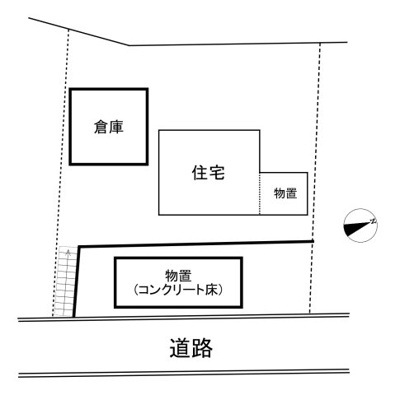 【区画図】 | 大津市和邇北浜1035-1　中古戸建