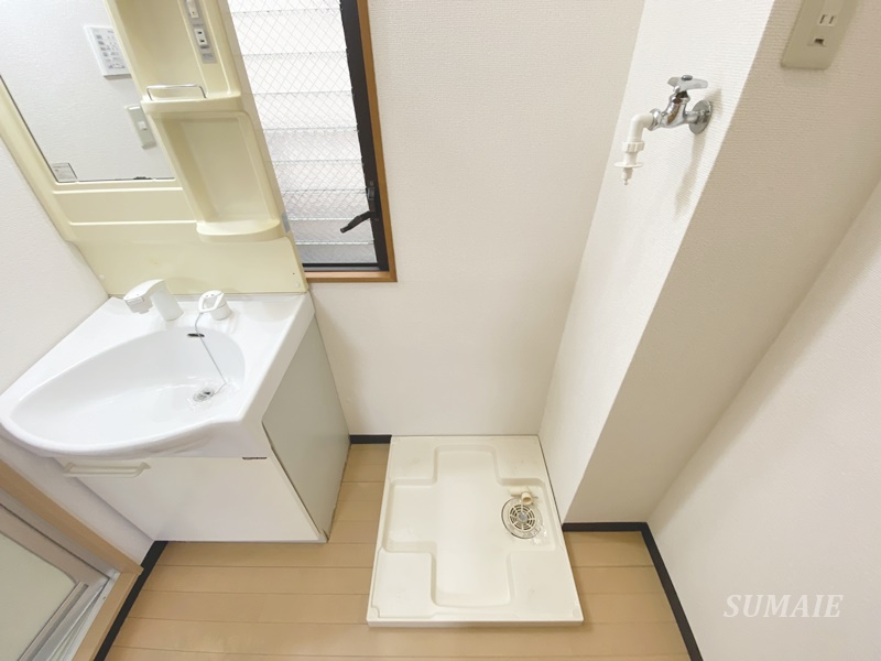 プレゼントコートの洗面所|洗濯機置き場☆