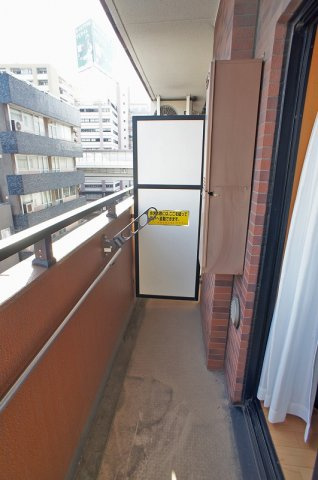 グランド・ガーラ西麻布のバルコニー