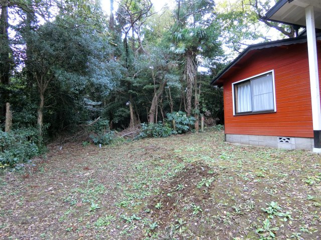 長生郡長柄町山之郷228-44　中古売戸建の庭