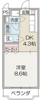 【間取り】 | サクセス三清