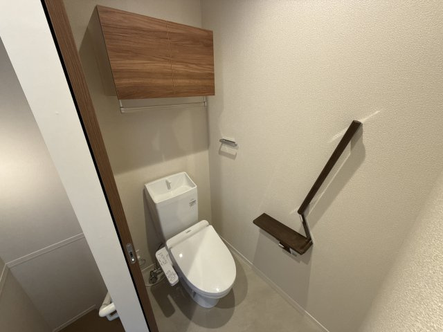 カーサグラスオエステB棟のトイレ